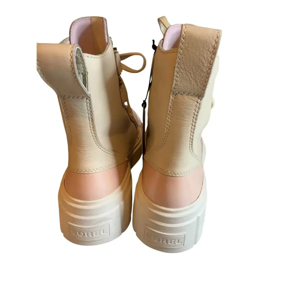 Sorel Caibou X Waterproof Boots Cream Pink 7.5